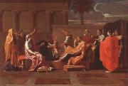 Nicolas Poussin, Moses Trampling on the Pharaoh's Crown (mk08)